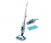 Belaidis dulkių siurblys-šluota 3in1 ETA444990010 MONETO AQUA PLUS, 18V Li-ion baterija baltas/žalias