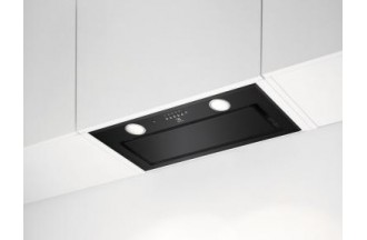 54 cm pločio juodos spalvos į spintelę pilnai įmontuojamas gartraukis Electrolux LFG716R